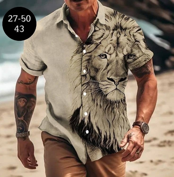 рубашка мужская,мужская футболки с принтом,мужская мода,,рубашка мужская с короткими рукавами