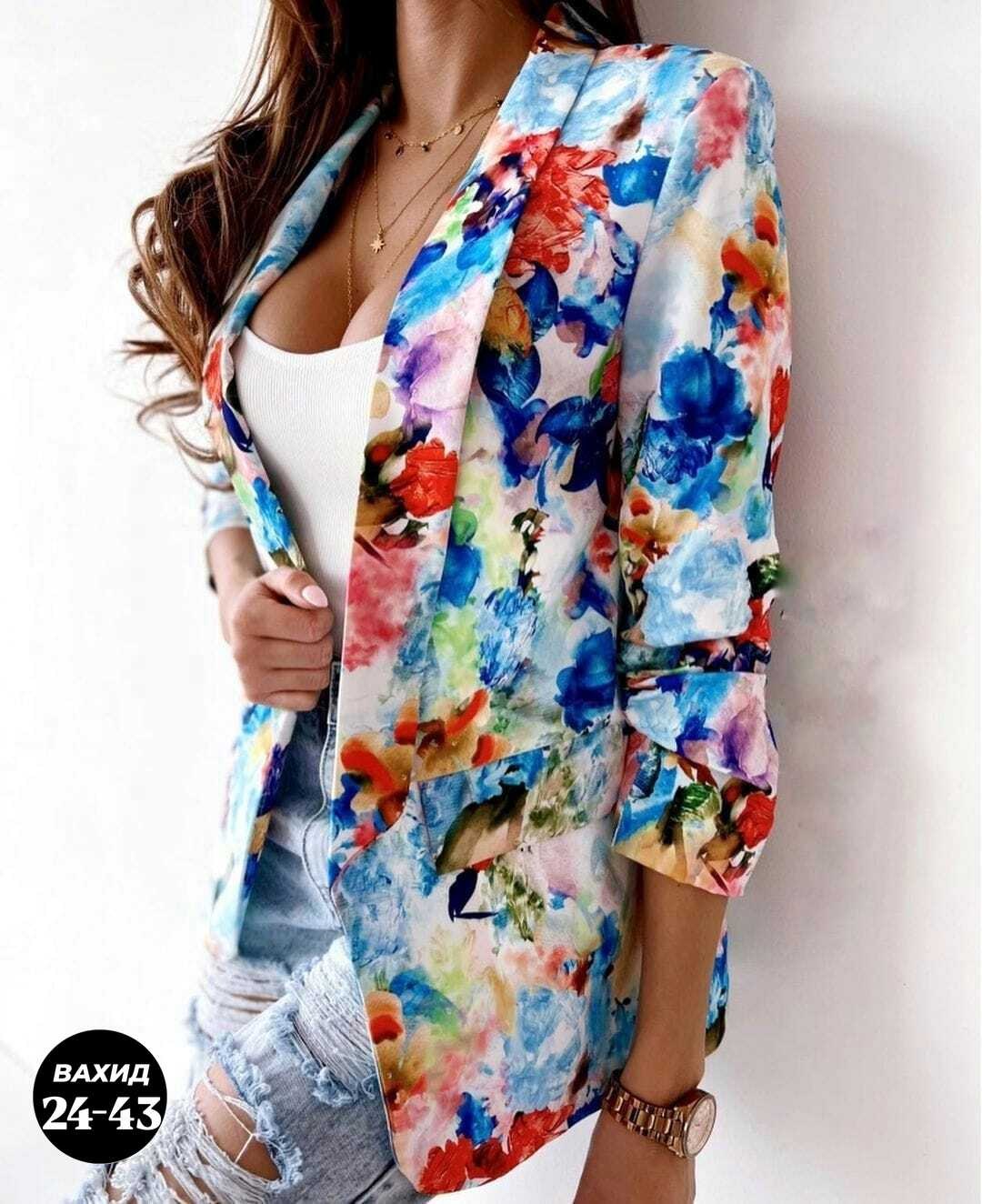 пиджак женский ,пиджак с цветочным принтом,пиджак женский,пиджак с принтом,ткань для пиджака