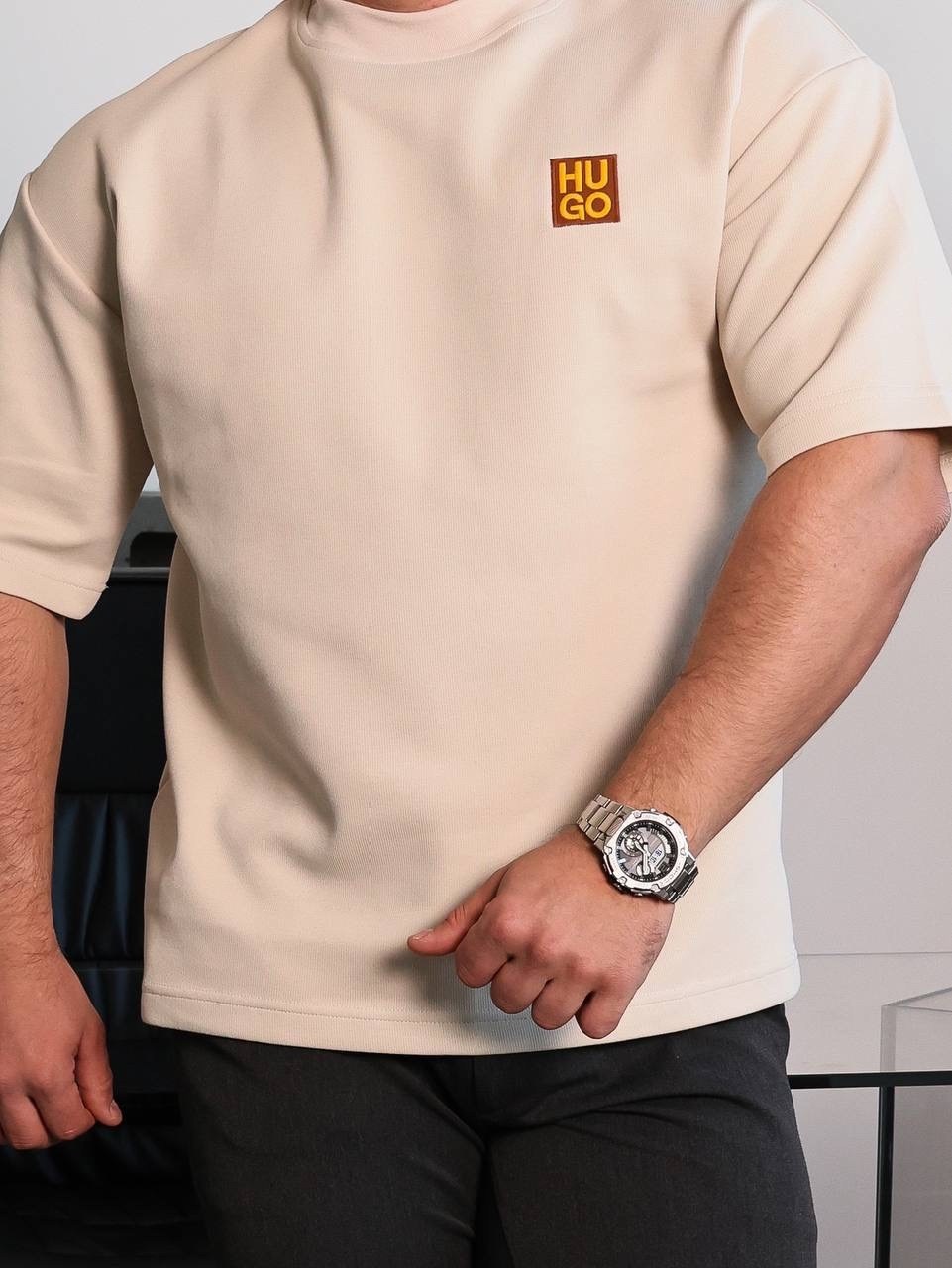 мужская футболка,бежевая футболка,футболка оверсайз мужская,оверсайз для мужчин,футболка оверсайз