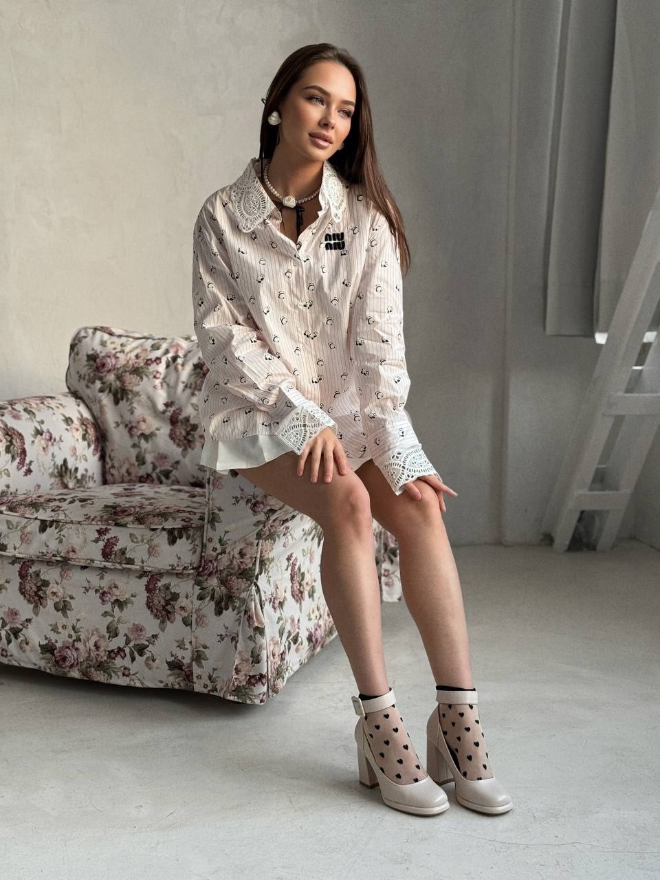 женские блузки и рубашки,женская блузка,блузка рубашка,рубашка miu miu,блузка