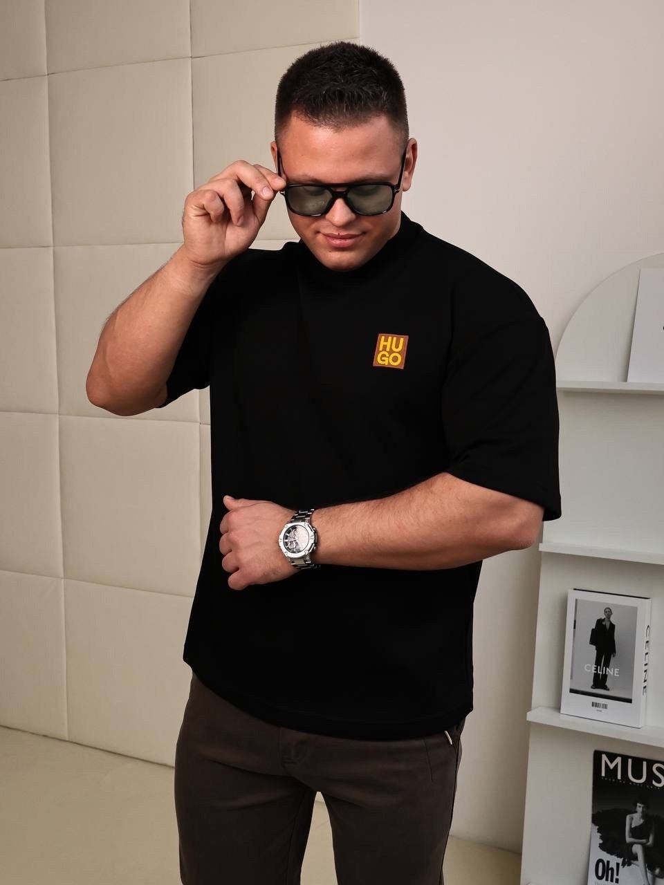 футболка мужская,футболка мужская оверсайз,футболка,футболки для мужчин,мужская черная футболка