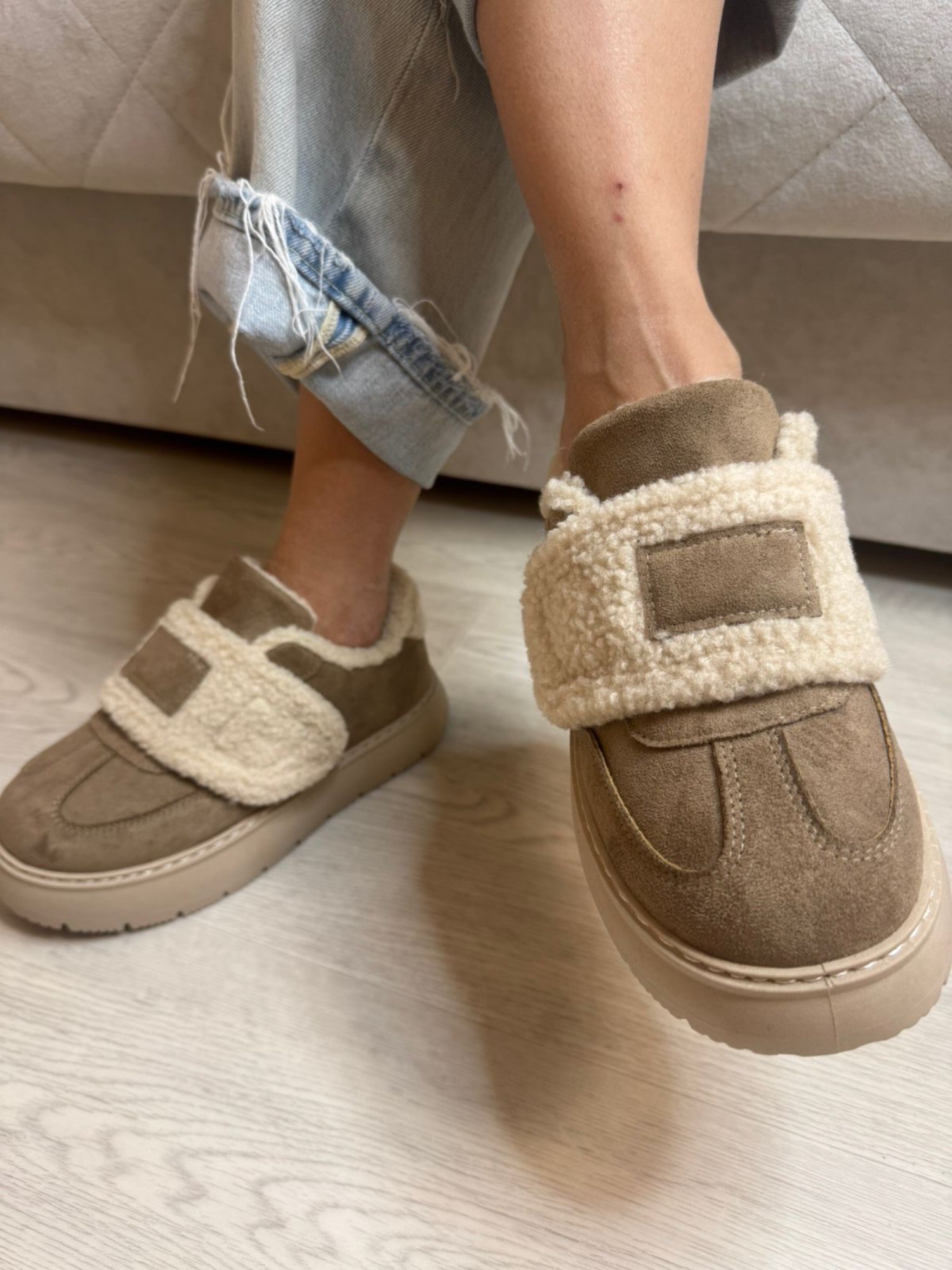 ,угги женские,зимняя женская , на плоской подошве, женская