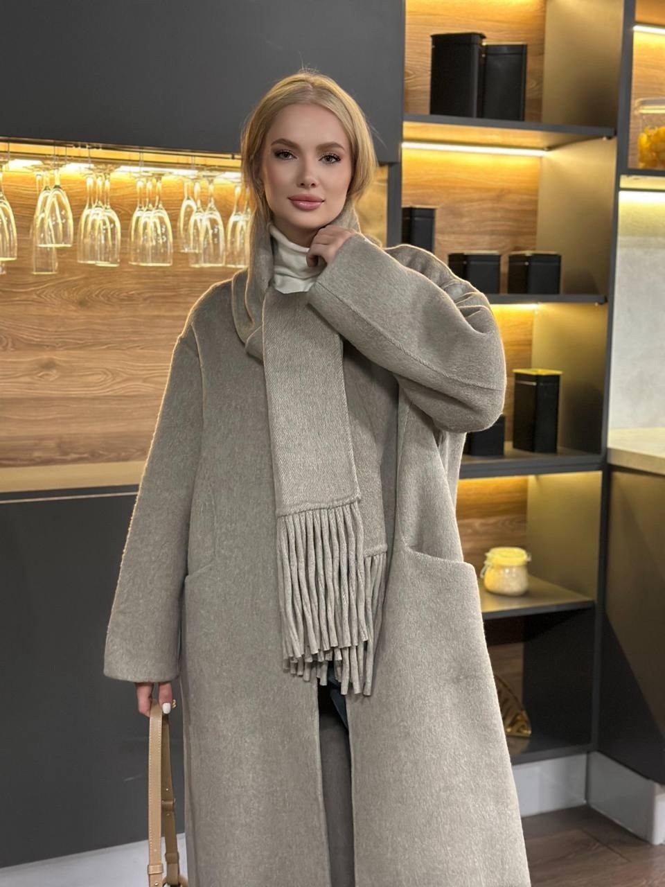 оверсайз пальто женское,пальто модное,пальто оверсайз,стильное пальто,серое пальто