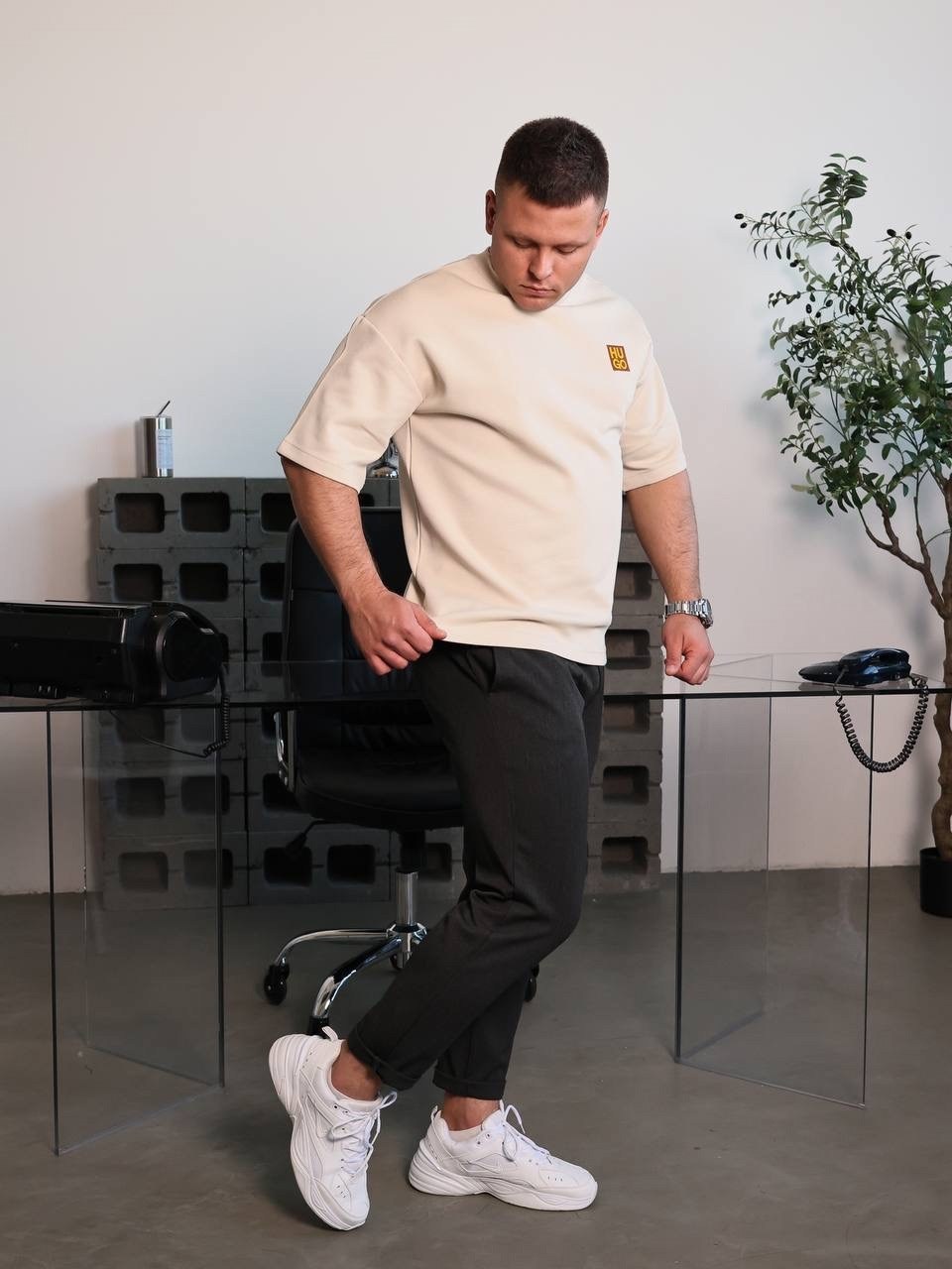 мужская футболка,бежевая футболка,футболка оверсайз мужская,оверсайз для мужчин,футболка оверсайз