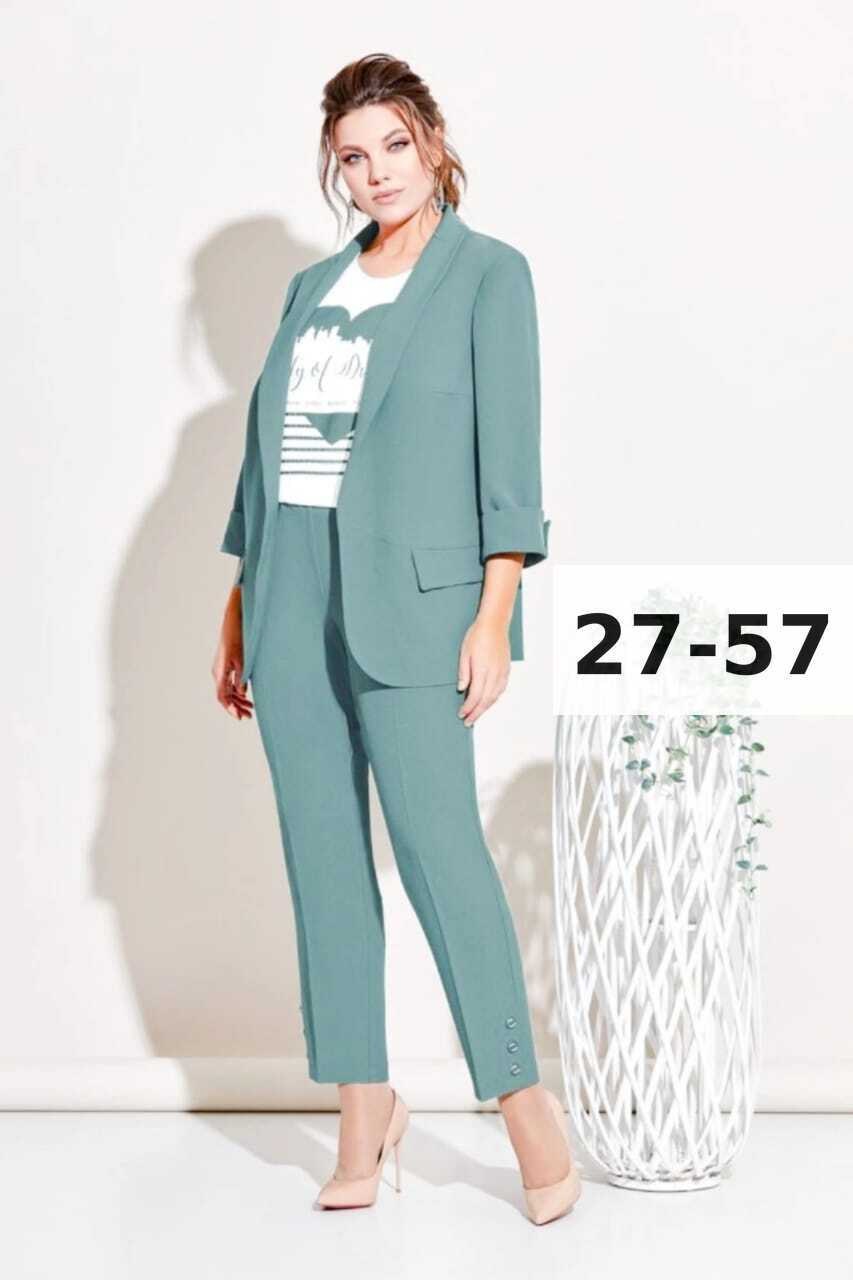 брючный костюм "ольга стиль" с541,женские костюмы брючные,брючный костюм женский для полных,костюмы брючные,женские костюмы