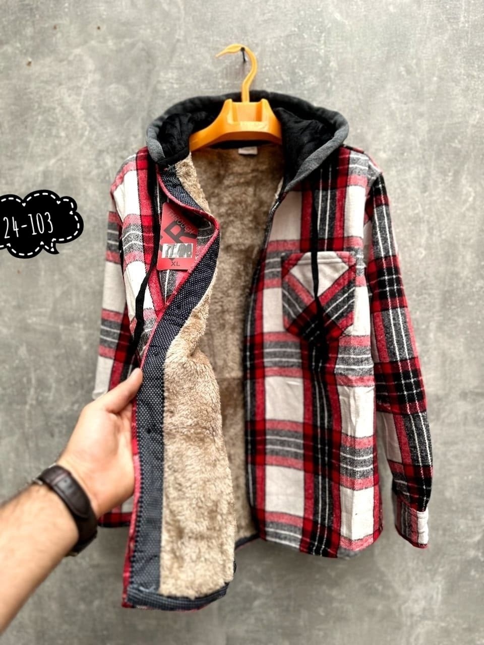 рубашка в клетку с капюшоном,рубашка в клетку мужская,рубашка в клетку теплая с капюшоном,рубашка в клетку теплая с капюшоном универсальная,клетчатая рубашка с капюшоном