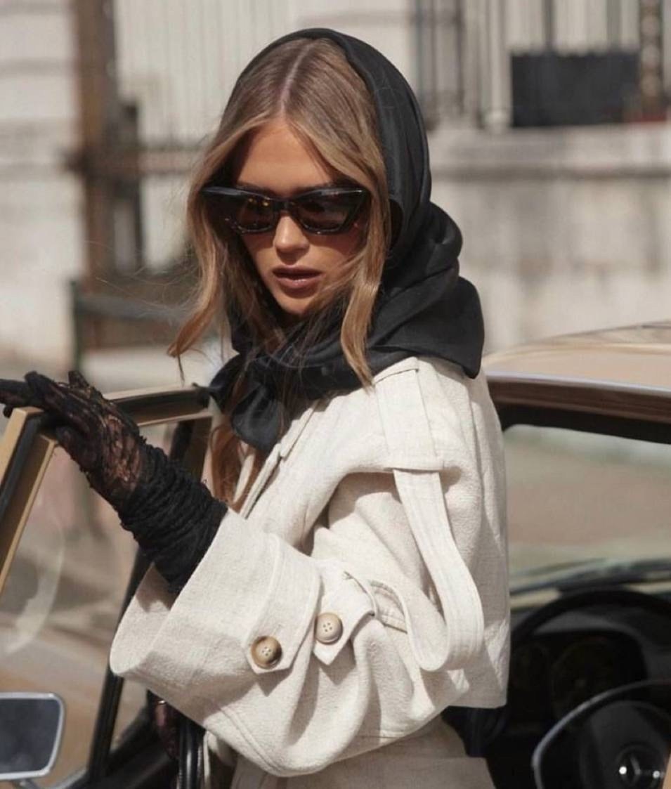 мода стиль,женский платок,косынка из экокожи,шарф платок