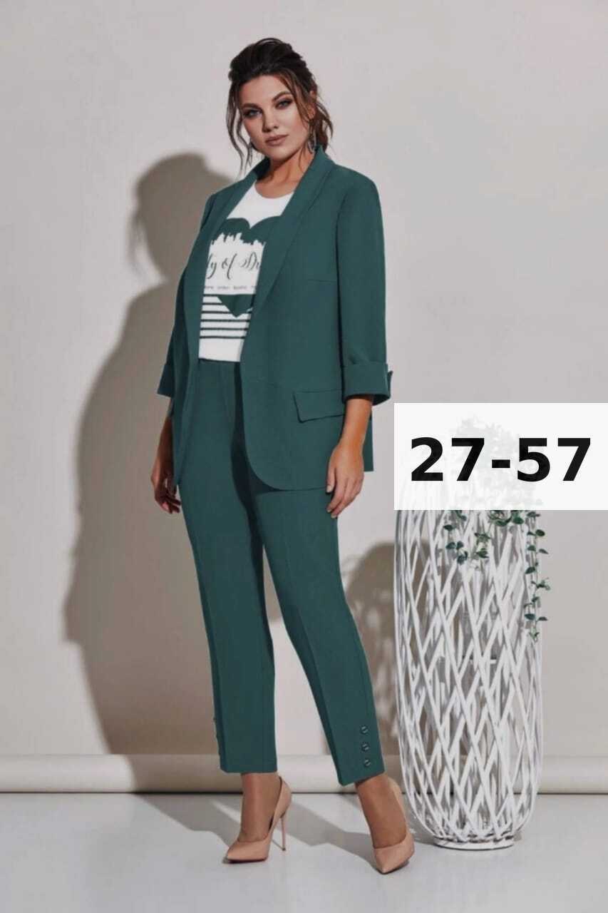брючный костюм "ольга стиль" с541,женские костюмы брючные,брючный костюм женский для полных,костюмы брючные,женские костюмы