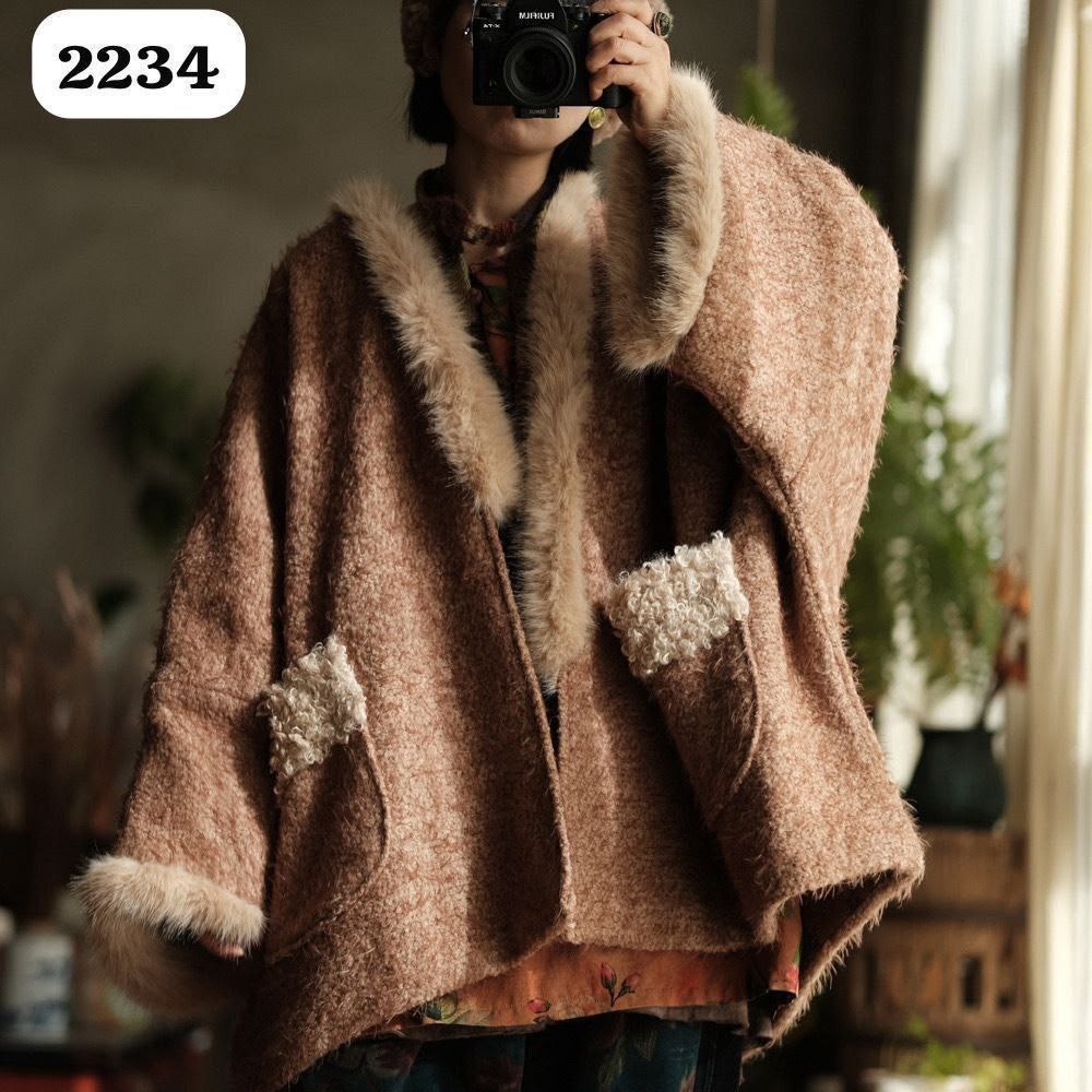 пальто теплое,пальто пэчворк,трикотажная куртка,в стиле бохо,куртка в стиле пэчворк