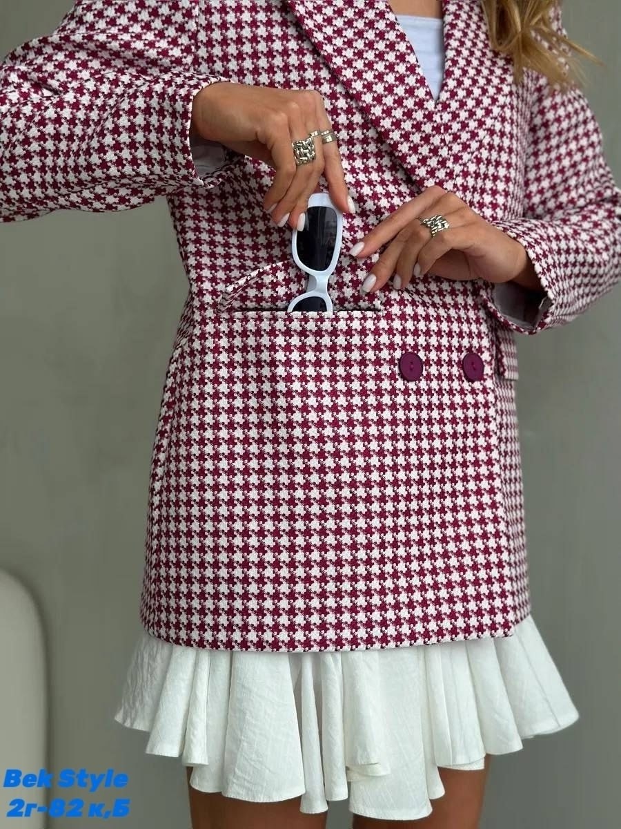 пиджак оверсайз блейзер жакет,жакет,стильный жакет,жакет твидовый