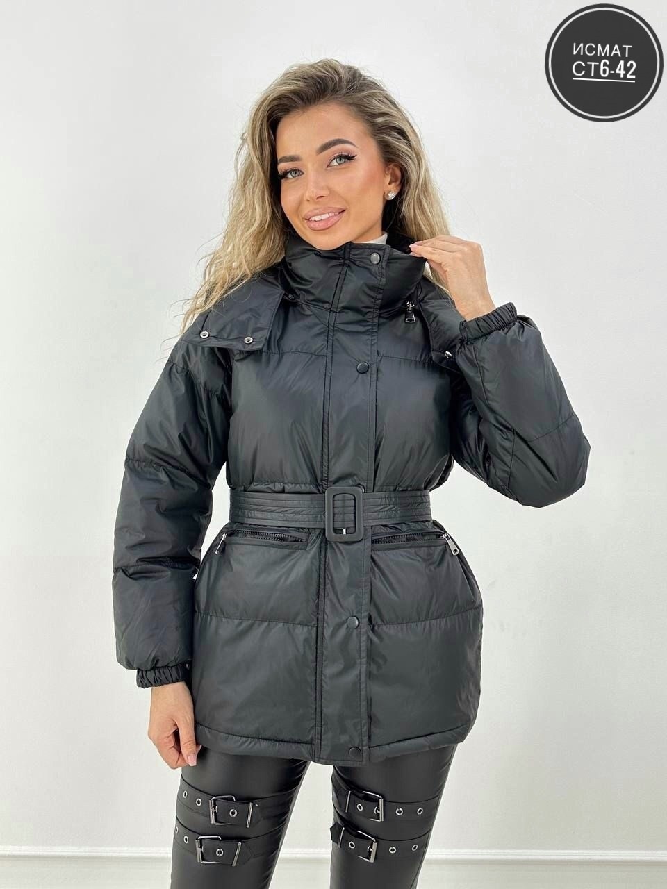 куртка женская,пуховик с ремнем,куртка демисезонная,куртка,стильные пуховики