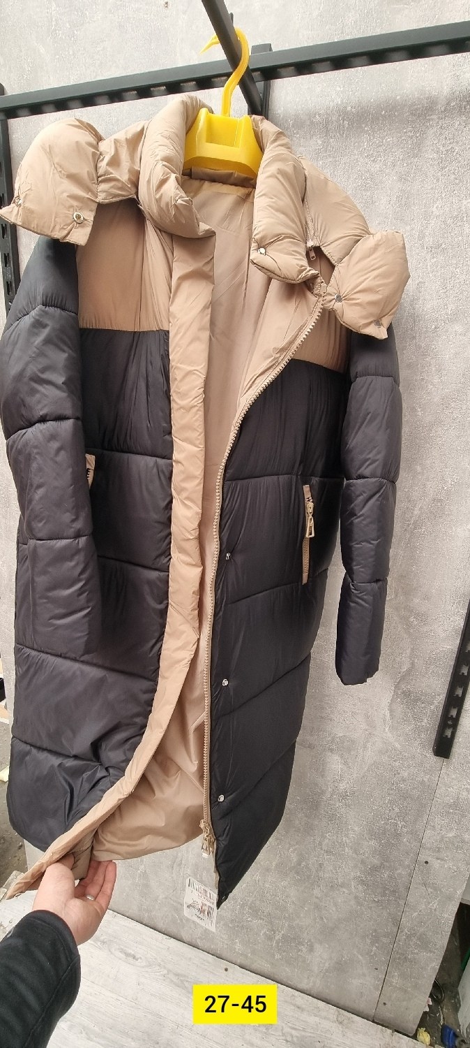 куртка женская зимняя,пуховик женский,пуховик пальто,пальто комбинированное,куртка длинная