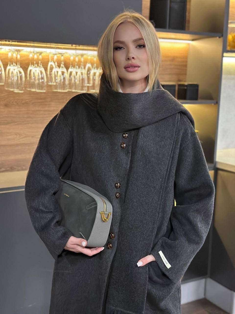 стильное пальто,пальто модное,элегантные пальто,шерстяное пальто,серое пальто