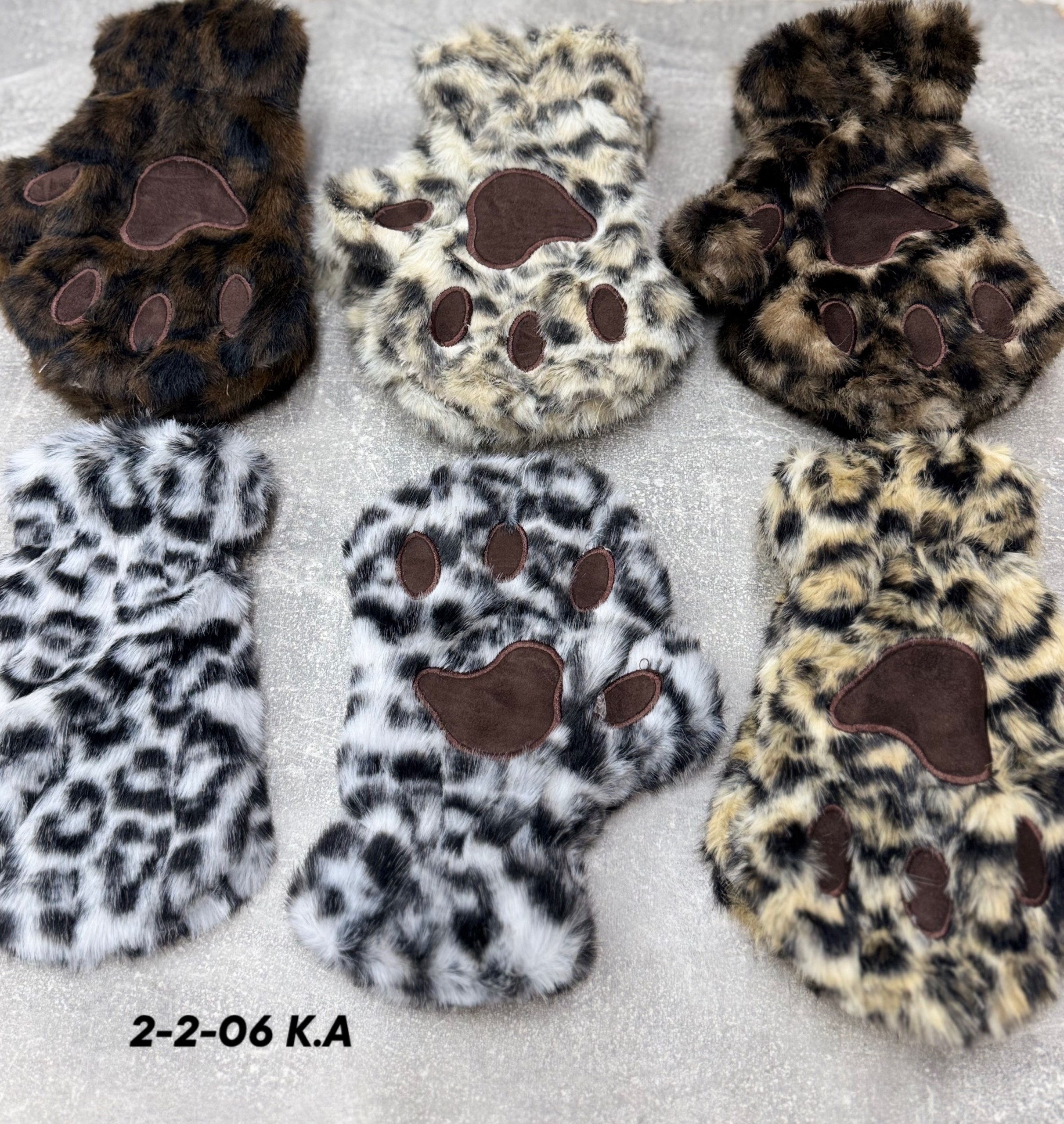 перчатки леопардовые,митенки лапки,перчатки с леопардовым принтом,меховые перчатки,перчатки аксессуары