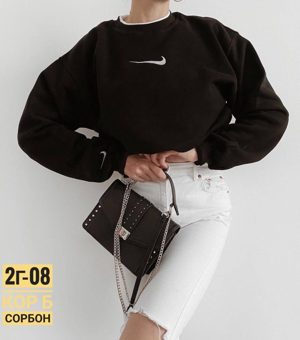 свитшот женская,свитшот женский nike,свитшот nike оверсайз,свитшот толстовка,свитшот найк женские черный