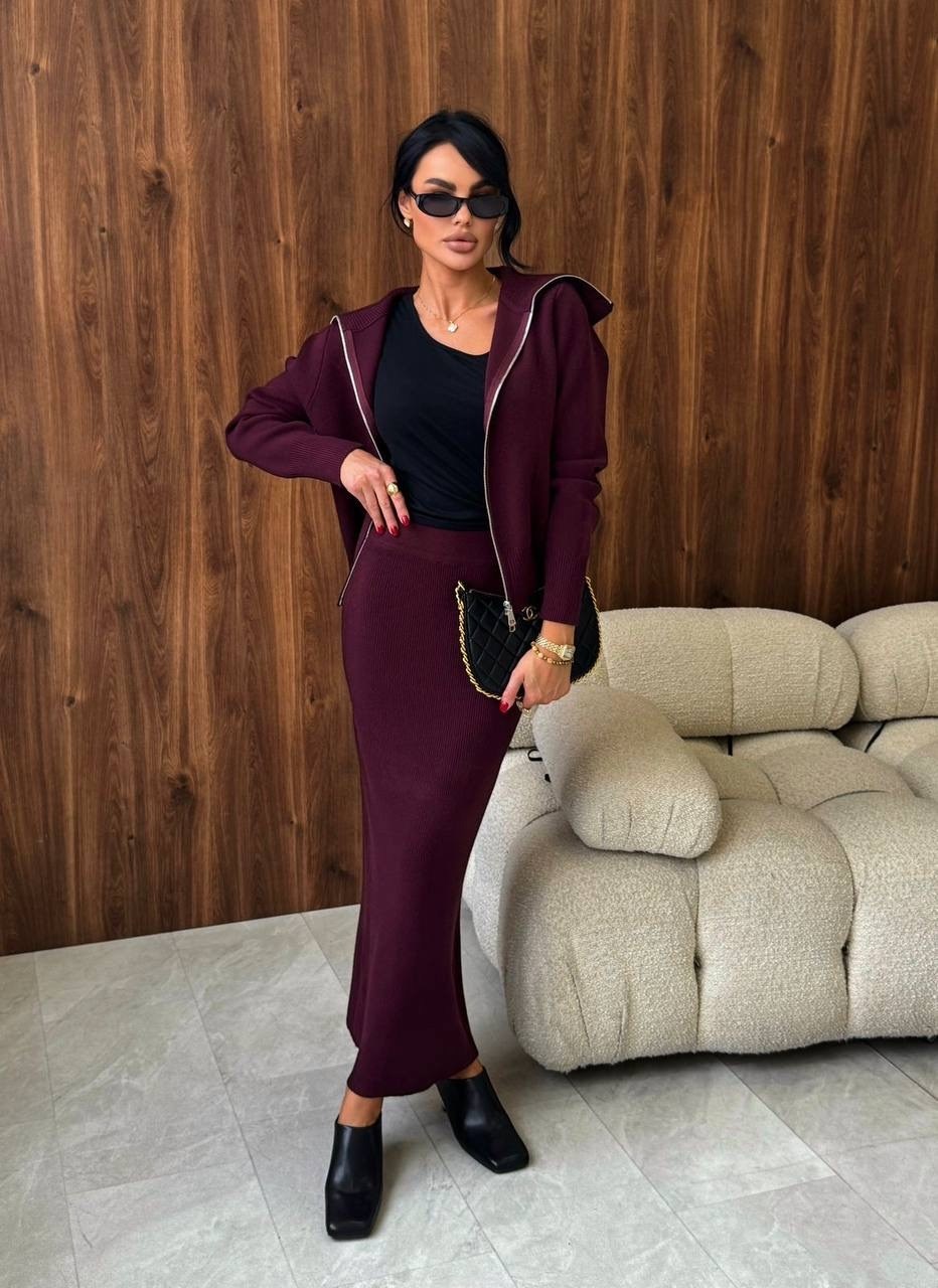 костюм с юбкой женский,трикотажный костюм,костюм трикотаж,трикотажные костюмы с юбкой,стильный трикотажный костюм