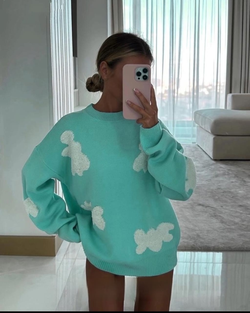 модные свитера,свитер облачко,свитер с принтом,свитер,кофта оверсайз