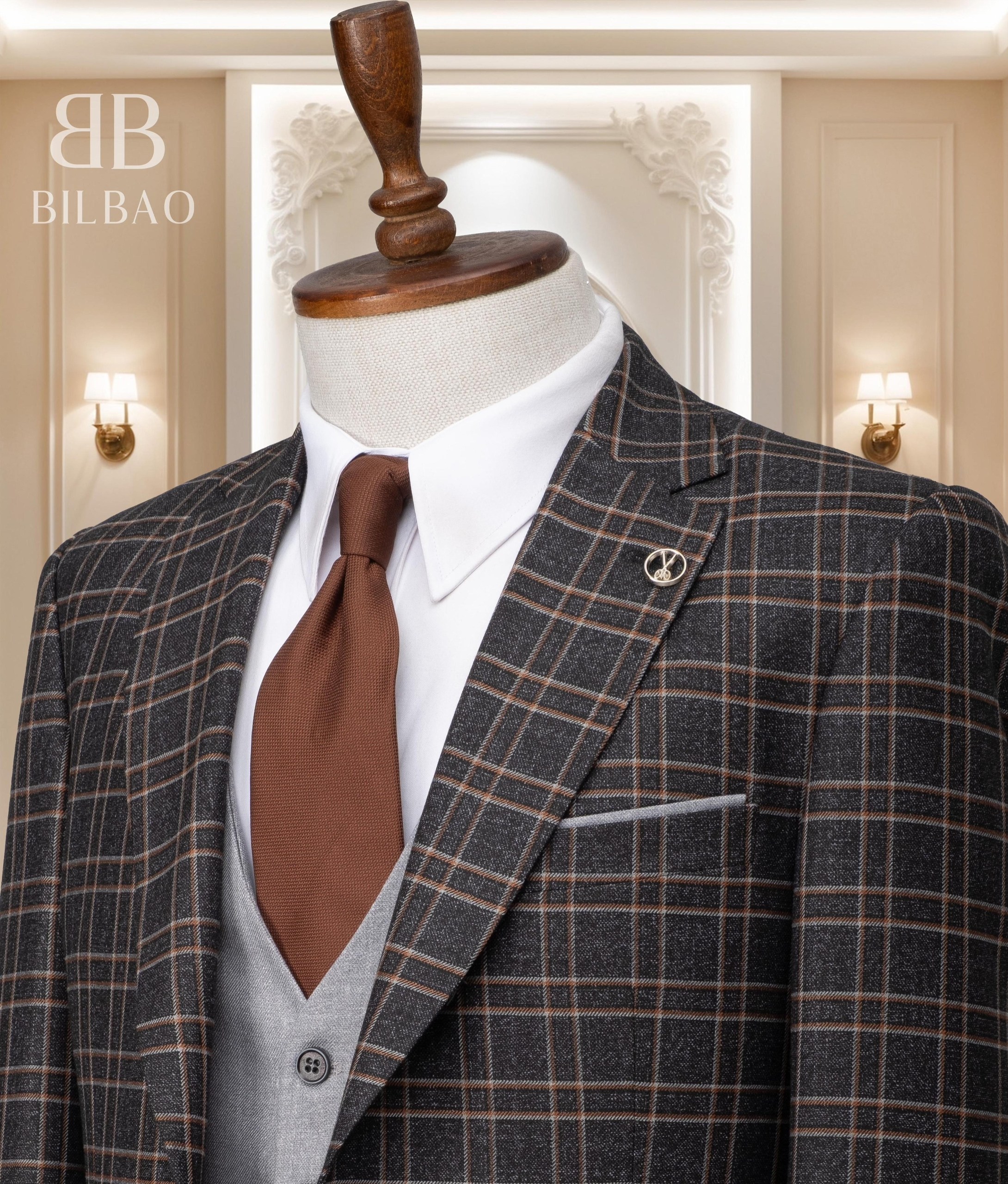 мужские костюмы тройка,мужской костюм в клетку,костюм в клетку,костюм тройка в клетку,стильные костюмы