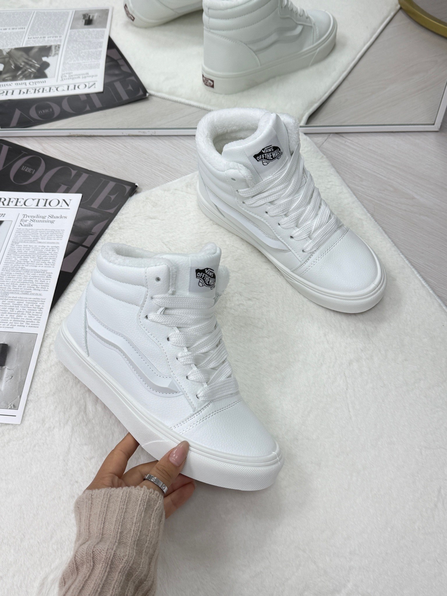 ,vans sk8 hi white,кроссовки vans,высокие кроссовки,белые высокие кроссовки