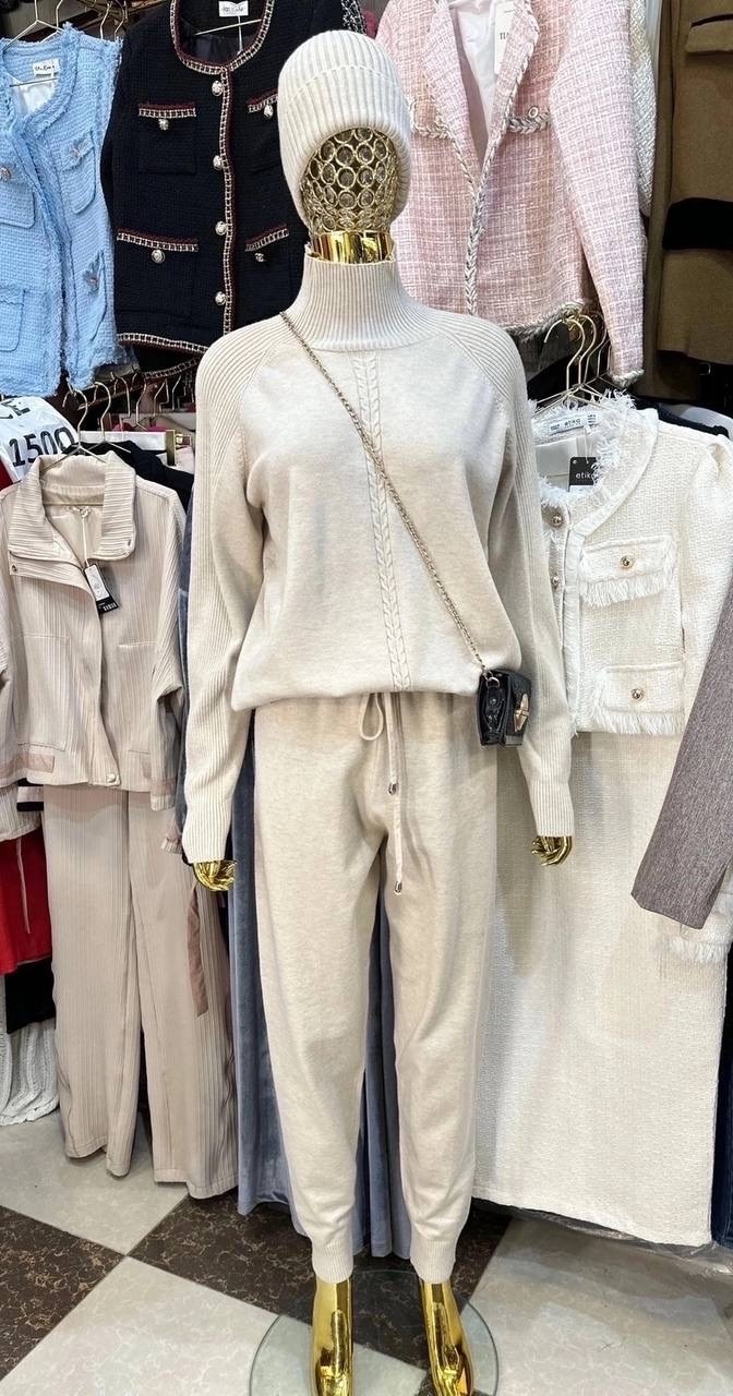 трикотажные костюмы,костюм двойка кашемир,вязаные костюмы,женский костюм на флисе,костюм трикотаж