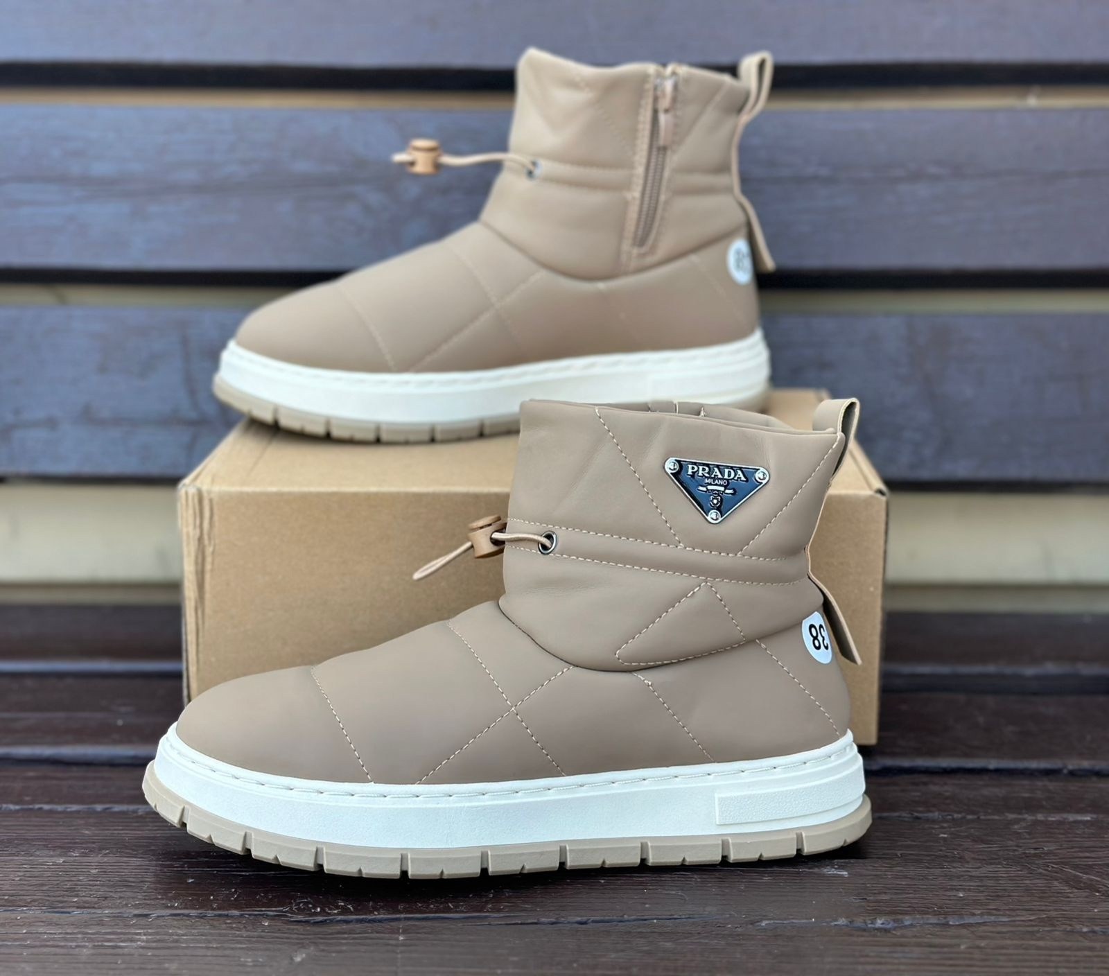 дутики prada,дутики prada зимние,женские дутики,,ботинки дутики prada