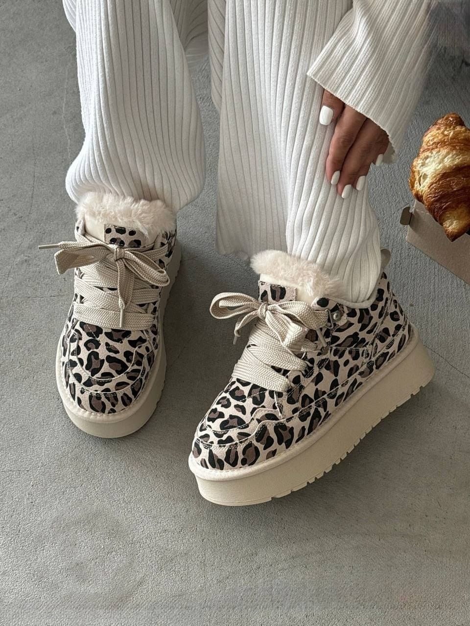 зимние угги на платформе,,угги женские,зимние угги,угги леопардовые