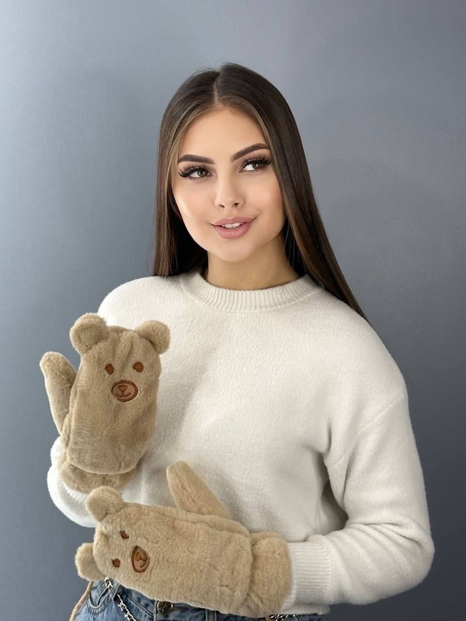 варежки женские теплые,перчатки варежка,варежки перчатки,варежки женские,варежки меховые