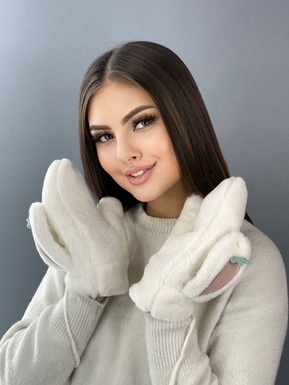 варежки женские теплые,перчатки варежка,варежки женские,мягкие варежки,меховые варежки