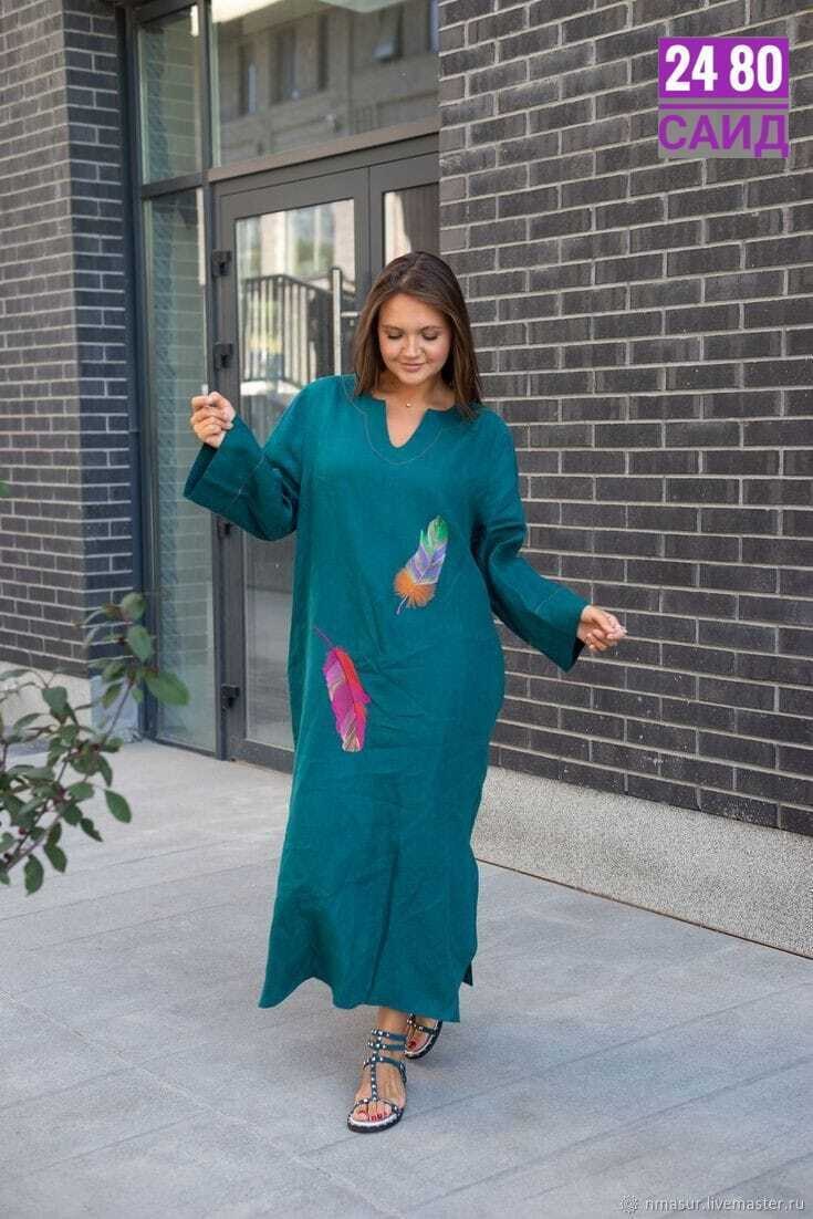 платье женская,льняные платья,платье широкое,платье,платье туника