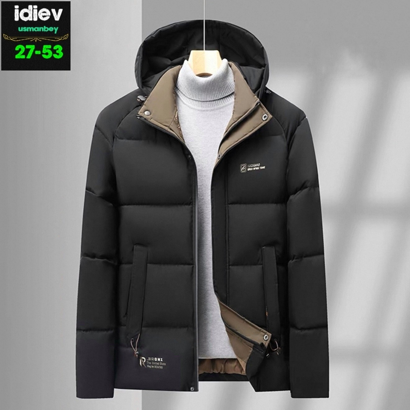 зимние куртки,повседневная куртка,мужские пуховики,куртка,мужская зимняя теплая куртка