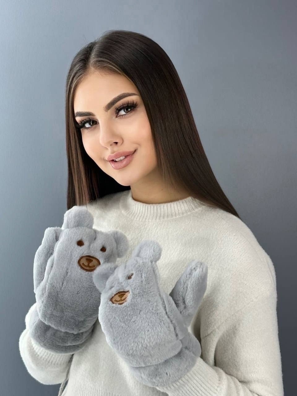 варежки женские теплые,перчатки варежка,варежки перчатки,варежки женские,варежки меховые