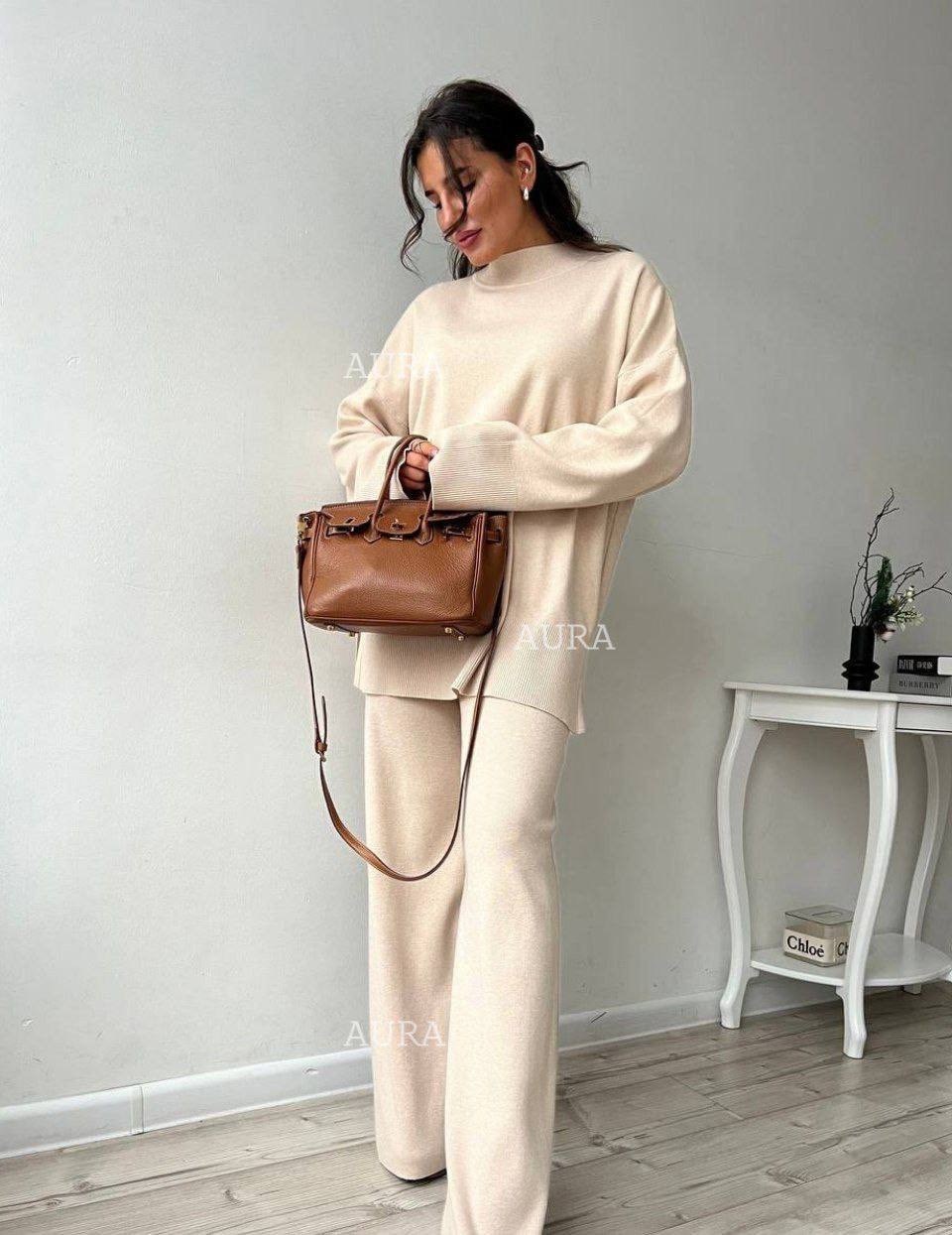 костюмы трикотажные палаццо женские брючные,костюм с брюками,трикотажные костюмы,костюм бежевый,костюмы брючный