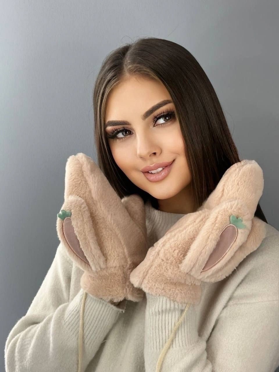 варежки женские теплые,перчатки варежка,варежки женские,мягкие варежки,меховые варежки