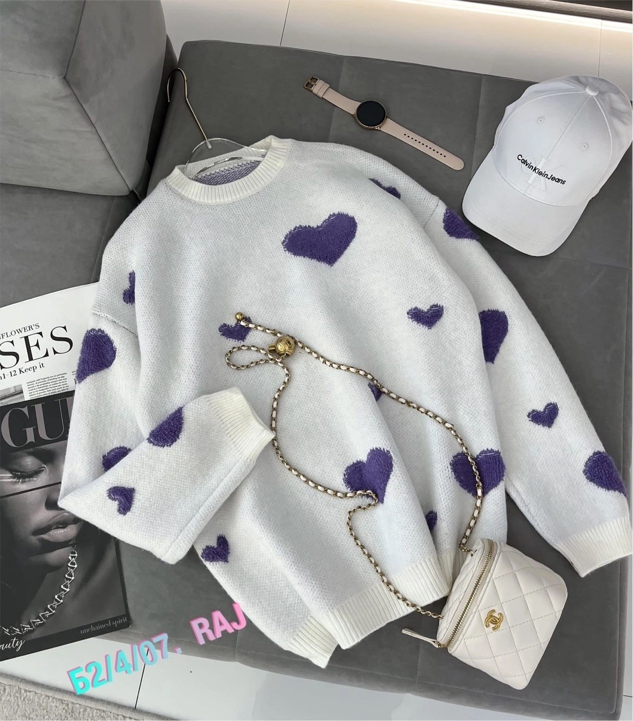 свитер сердечки,свитер оверсайз с сердечками,свитер молодежный,джемпер с сердечками,свитер