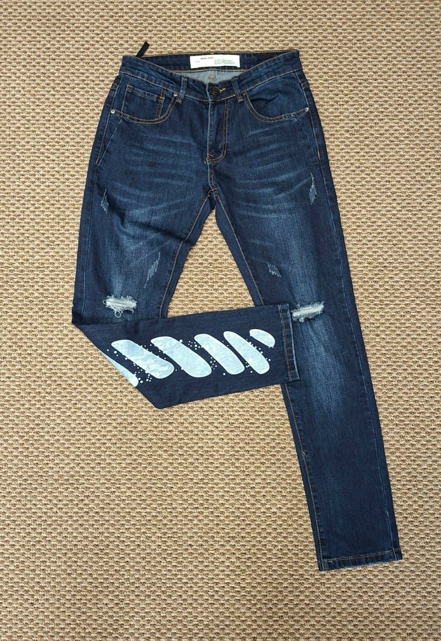 джинсы стиль,off white jeans,джинсы с принтом,мужские джинсы,джинсы офф вайт