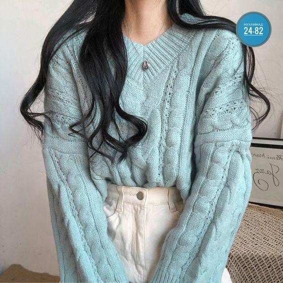 вязаный свитер джемпер,женский вязаный джемпер,женский трикотажный свитер с v образным вырезом,вязаные джемпера,вязаные свитера