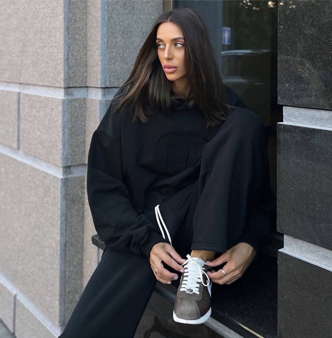 модные костюмы 2025,костюм оверсайз,трикотажные костюмы,спортивные костюм