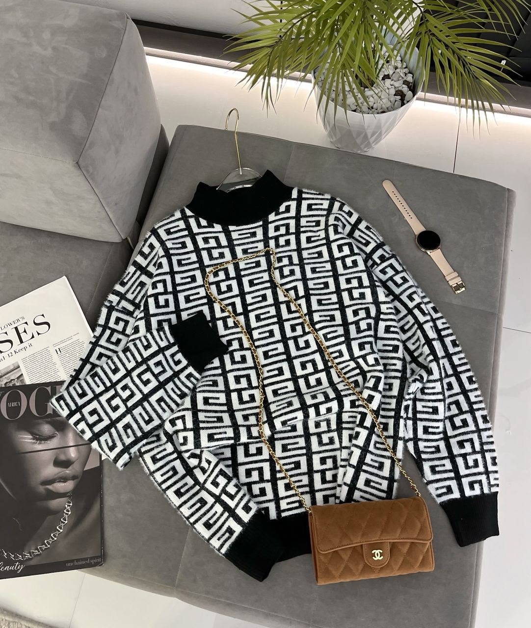 свитер fendi,свитера женские,свитер,свитер кофта,свитер фенди