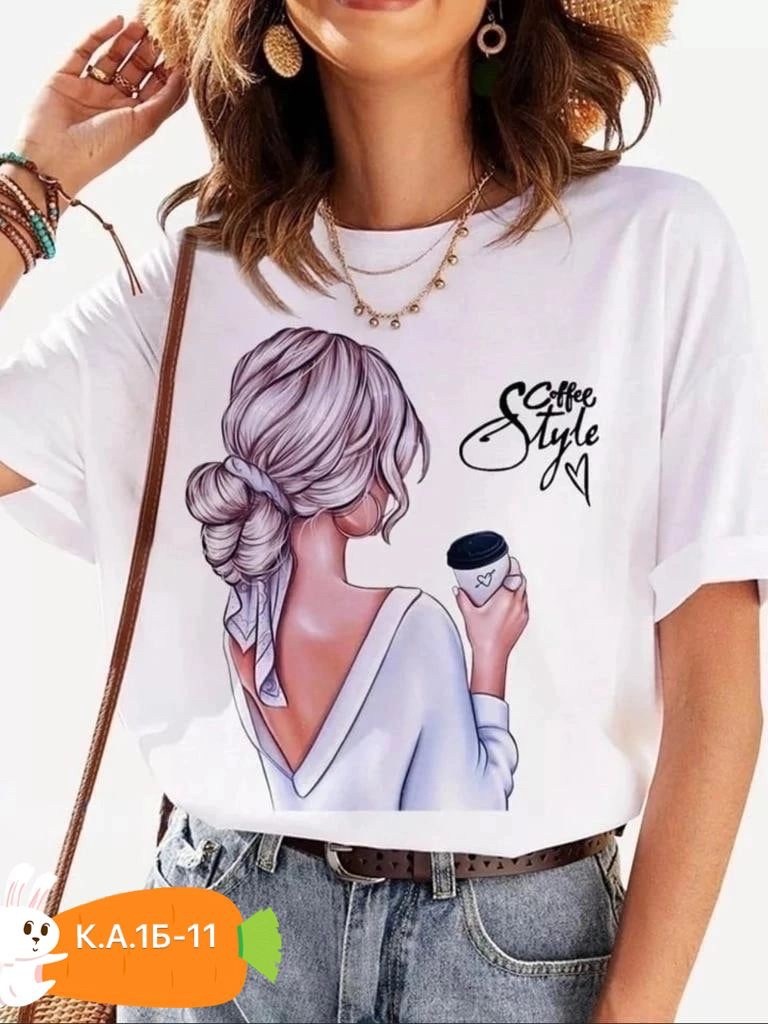 футболка с принтом сова,футболка женская с принтом,футболка женская,модная футболка,женская футболка с принтом совы