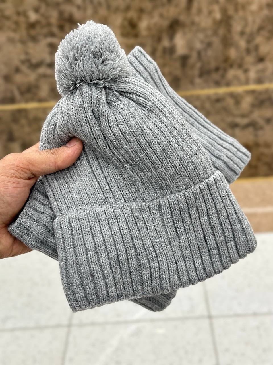 шапка и снуд,комплект шапка и снуд,комплект шапки,комплект шапка и снуд зимние,комплект шапка снуд бини зимняя