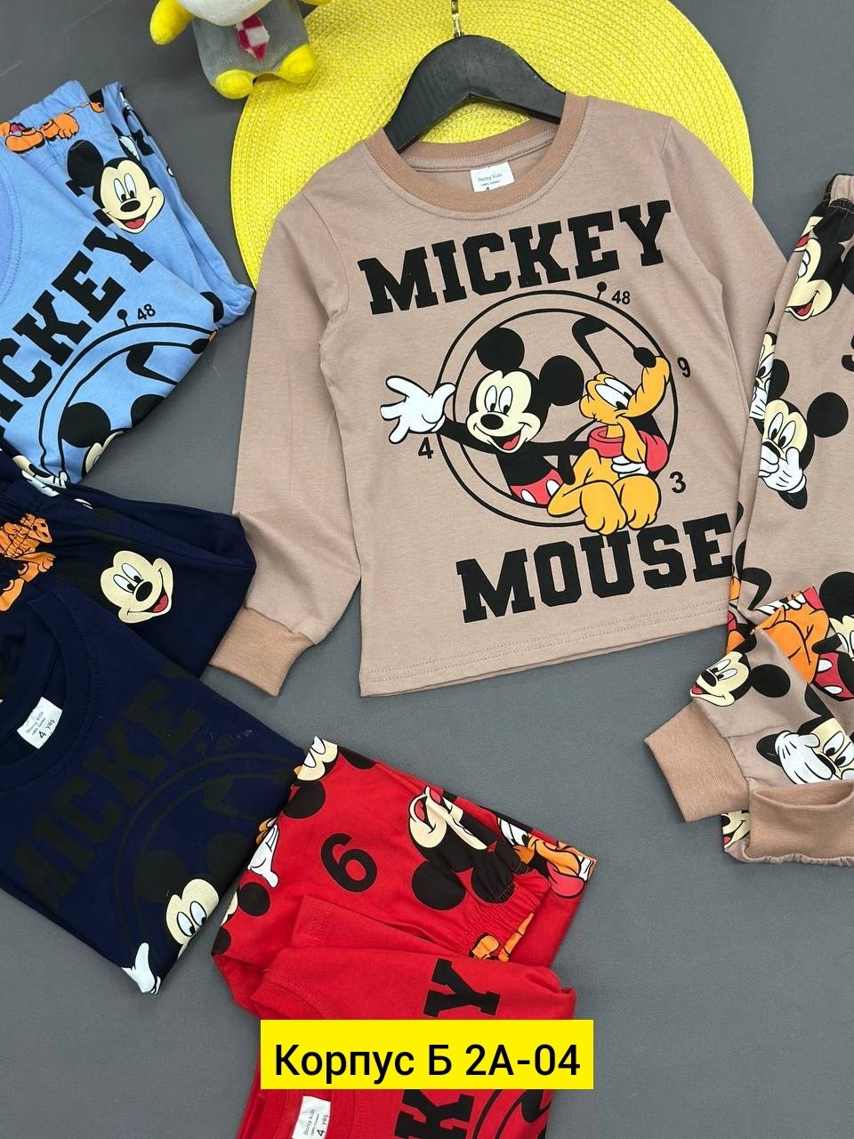 пижамы для мальчика,комплект костюм,пижама комплект,пижамы детские,disney mickey mouse