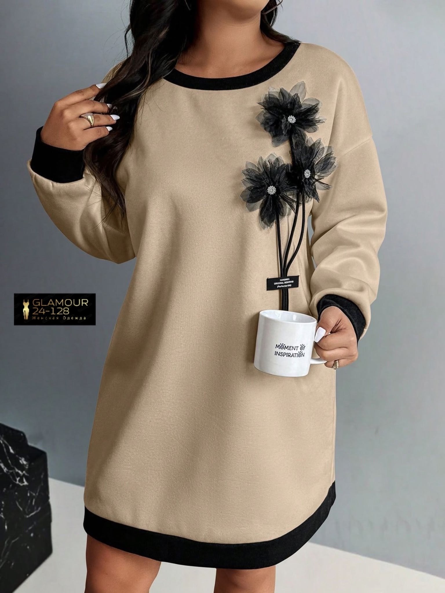 платье трикотажное туника,платье толстовка,туника женская,платье туника,платье свитшот