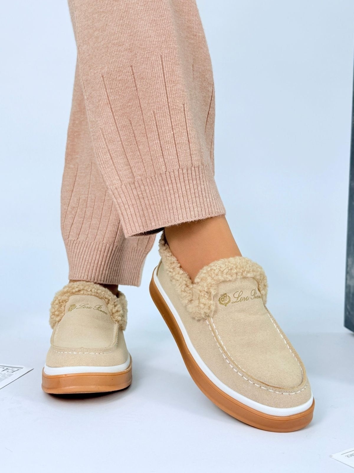 ,лоферы зимние,женская зимняя ,лоферы стильные, теплая