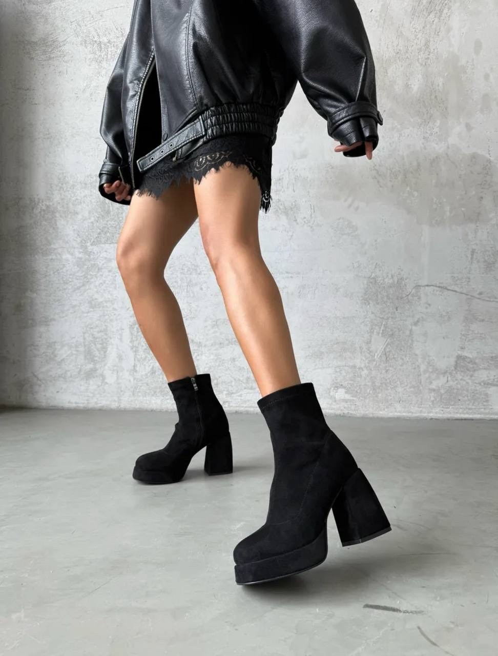 ботильоны замшевые,ботильоны на каблуке с платформой,ботильоны на платформе,демисезонные ботильоны,ботильоны женские