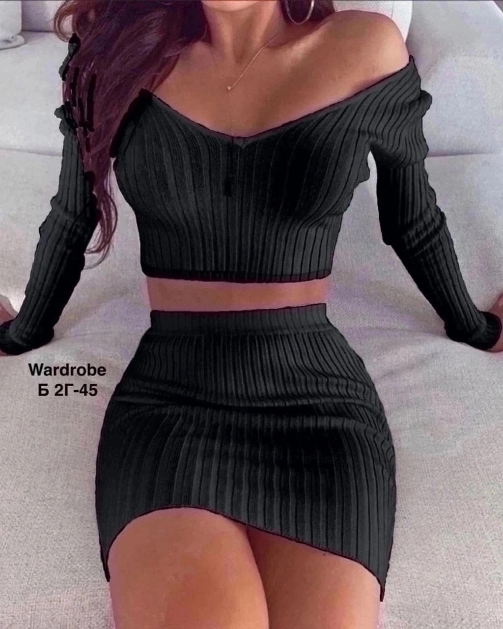 костюм лапша с юбкой,трикотажные костюмы,женский трикотажный костюм,костюм двойка лапша,вязаная юбка