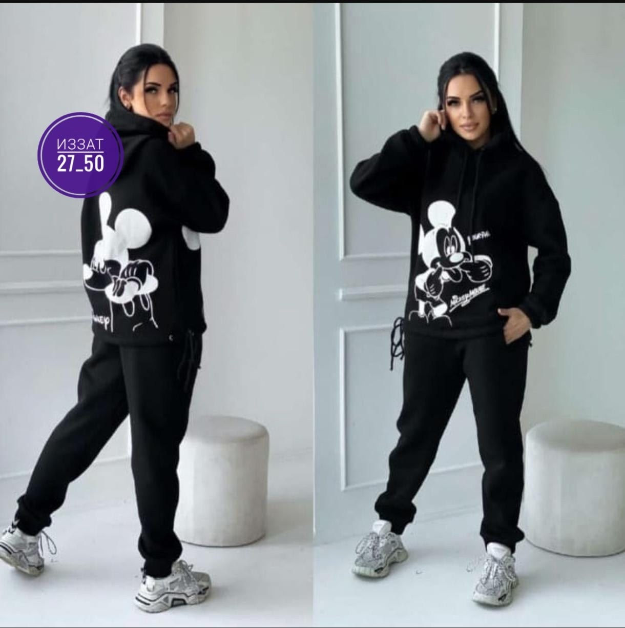 костюмы спортивные женские,костюм женский спортивный на флисе,спортивный костюм с микки маусом женский на флисе,спортивные костюмы,женский трикотажный костюм с микки маусом