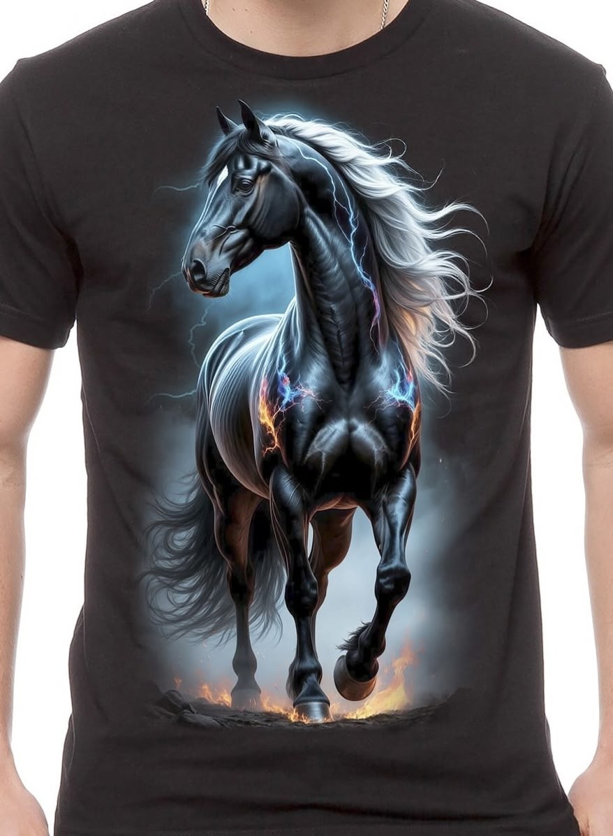 футболка с лошадьми,футболка,футболка мужская,футболка с принтом