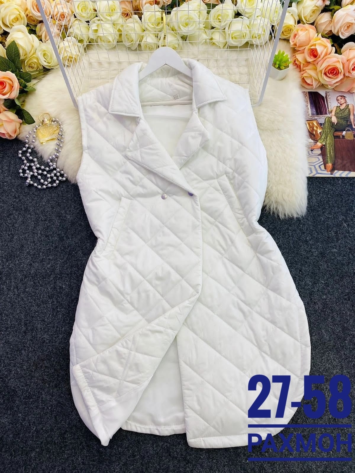 жилет удлиненный женский стеганый больших размеров,жилетка на синтепоне,длинная жилетка стеганная женская размер 56-58,жилет на синтепоне,жилетка женская