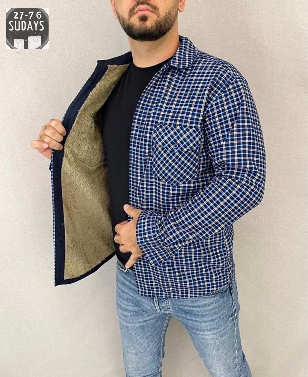 рубашка мужская утепленная,рубашка теплая на флисе,мужская одежда ,рубашка с мехом,теплая рубашка