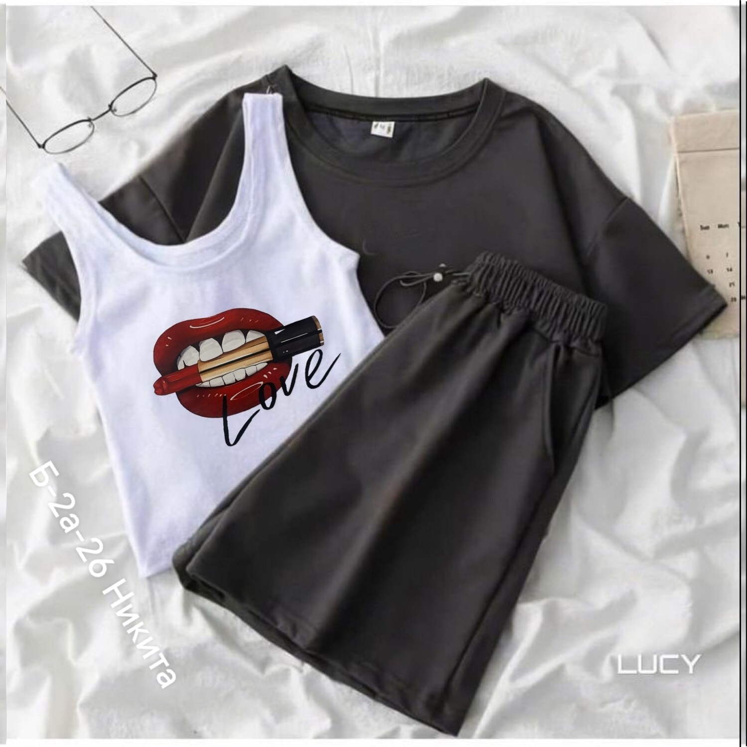 костюмы комплекты,костюмы женские,комплект с футболками,костюм шортами,одежд